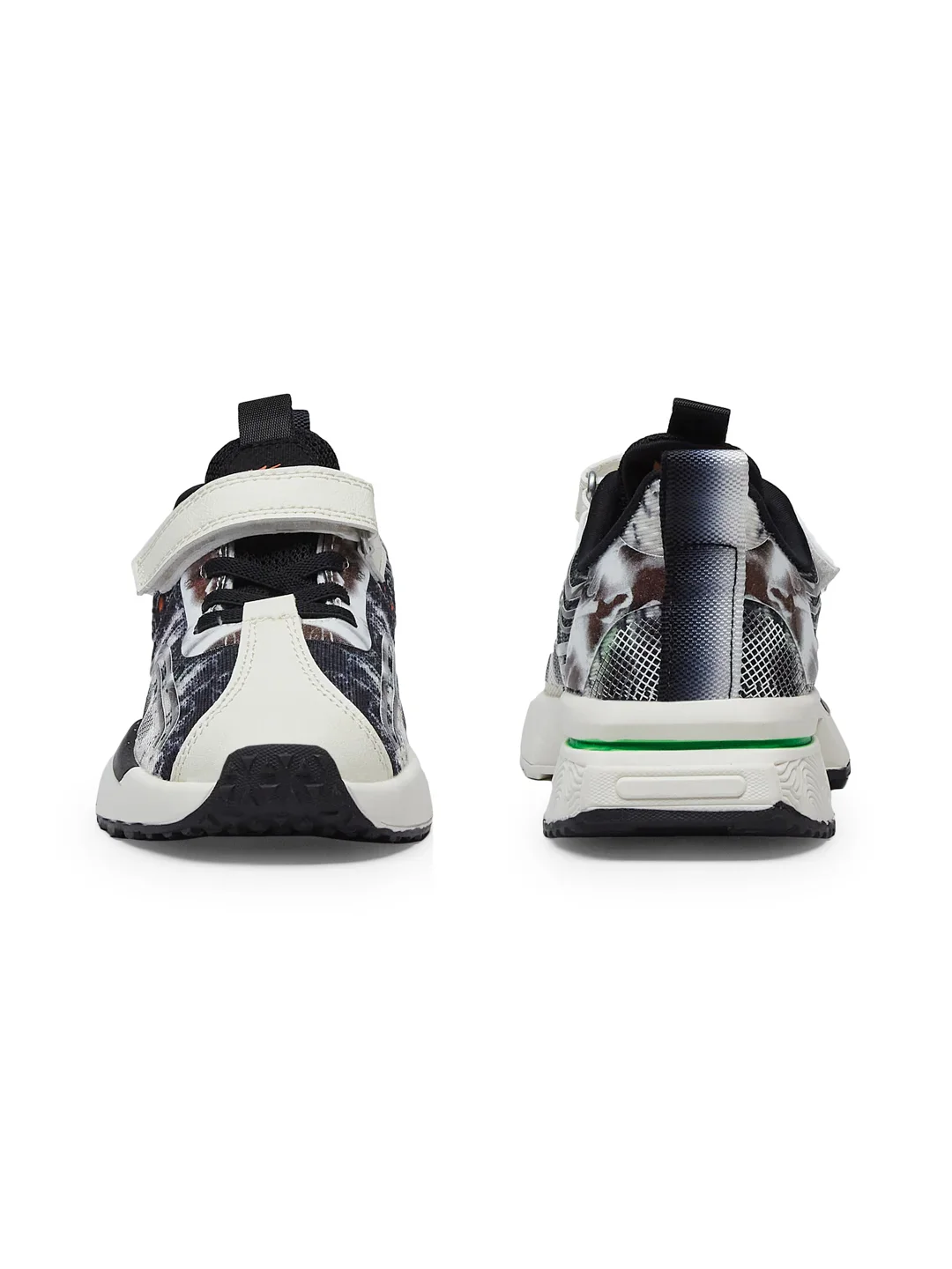 CD-107-KIDS White Kids Sneakers - Image 4