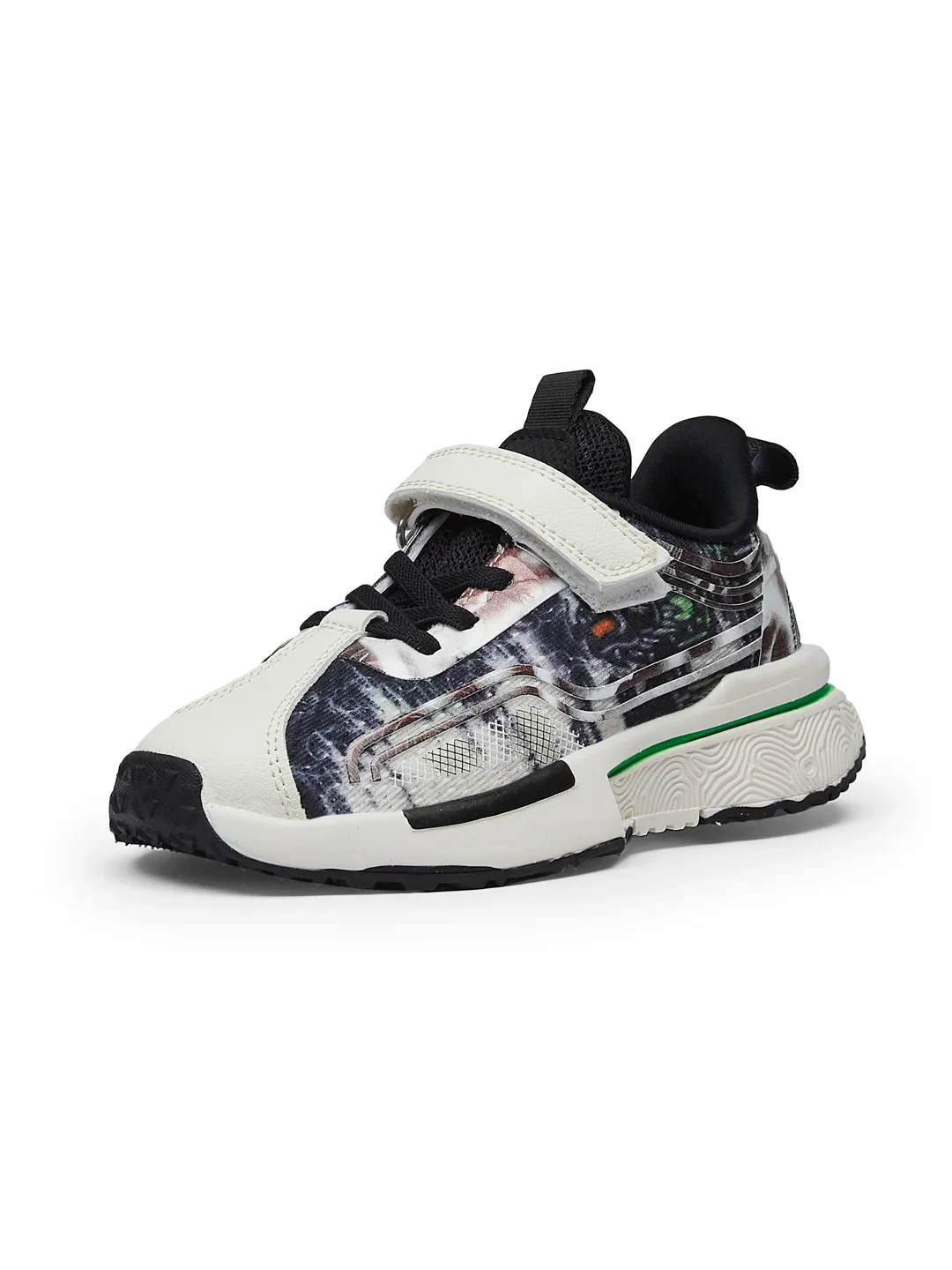 CD-107-KIDS White Kids Sneakers - Image 6