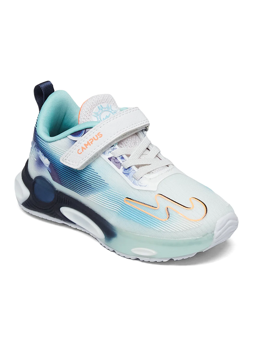 CD-111-KIDS Blue Kids Sneakers - Image 3