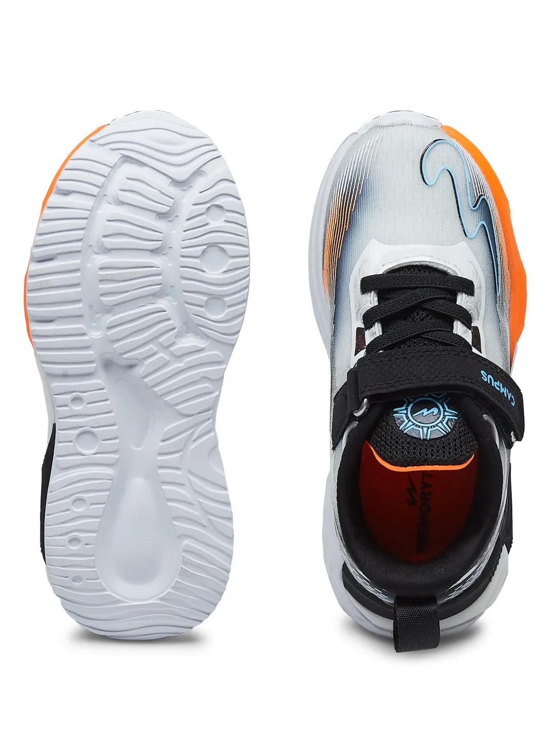CD-111-KIDS Grey Kids Sneakers - Image 5