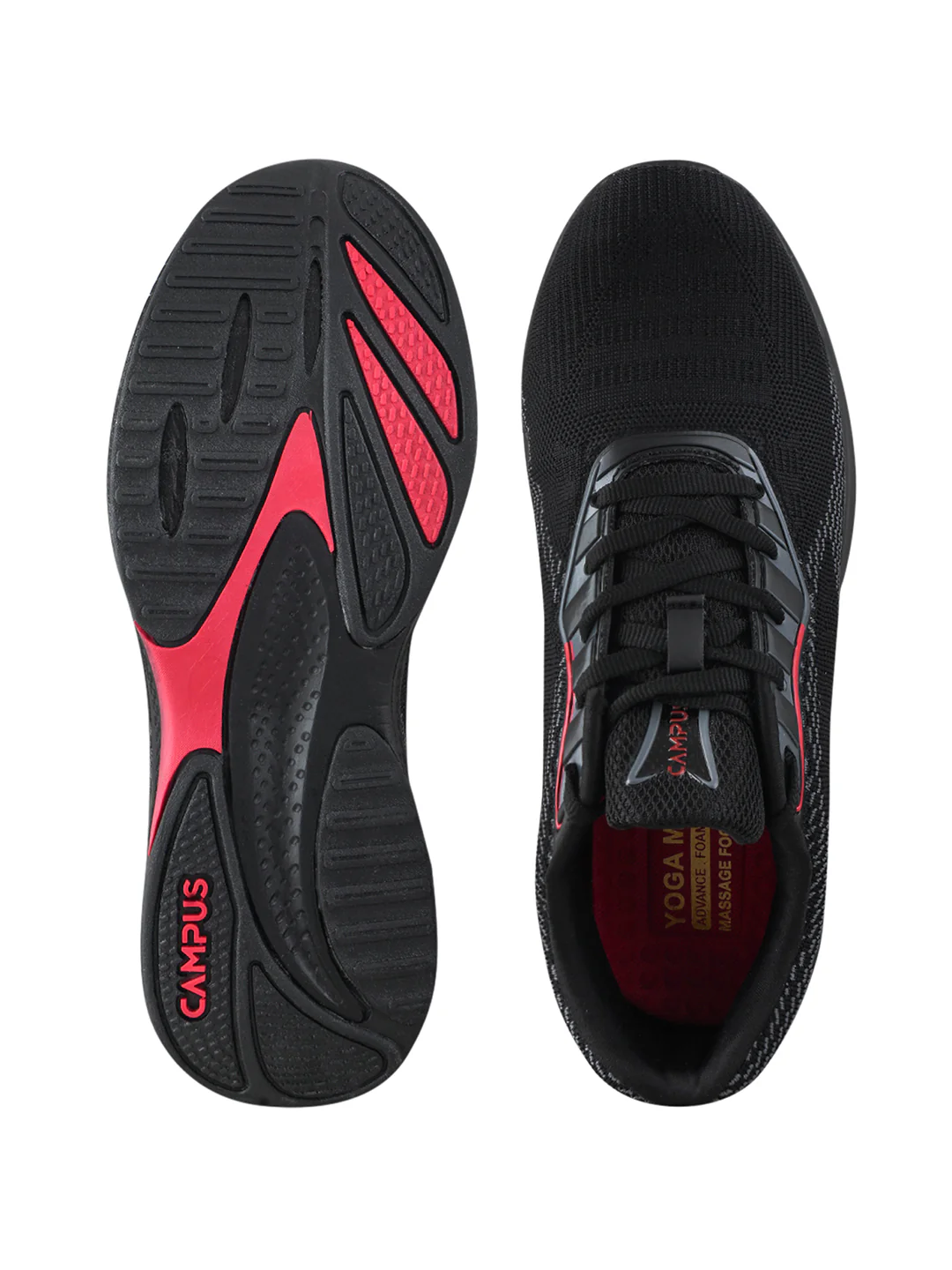 CELIO Black Men's Sports Shoes - Image 5