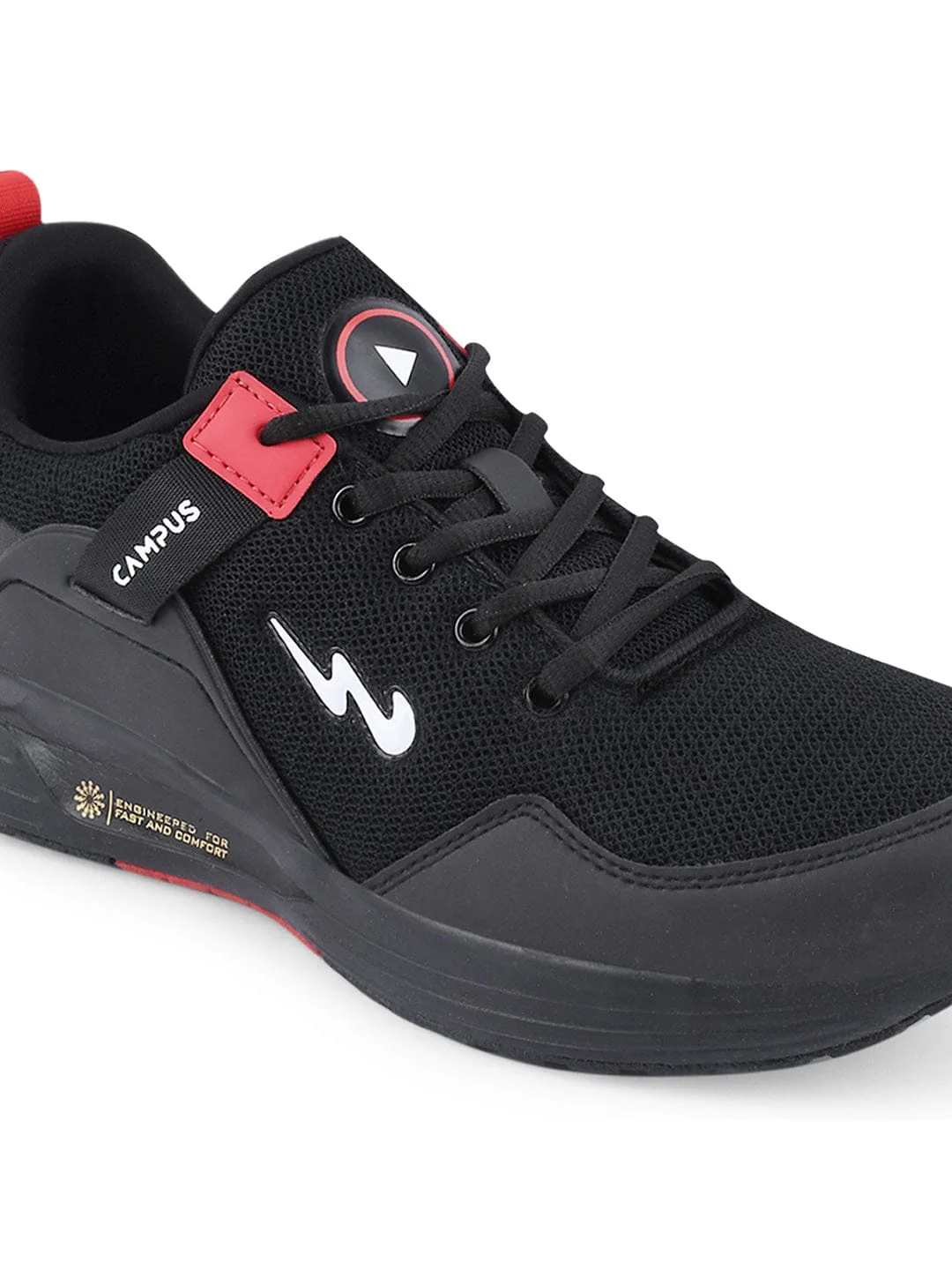 CESTER N Black Men's Running Shoes - Image 4