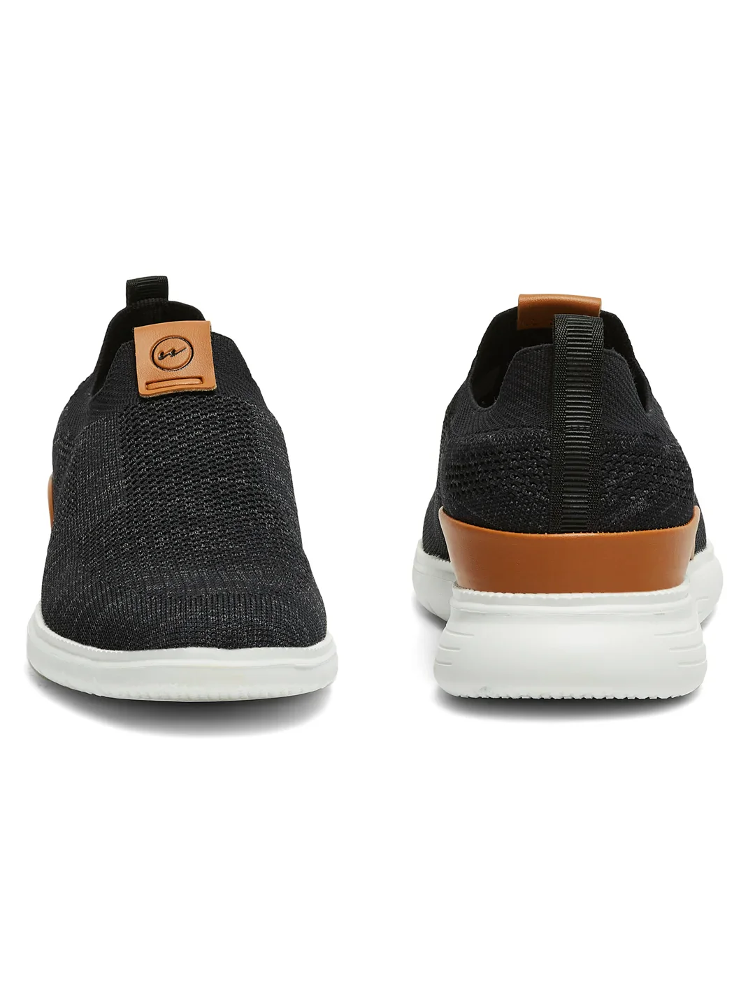 CHALK Black Men's Walking Shoes - Image 3