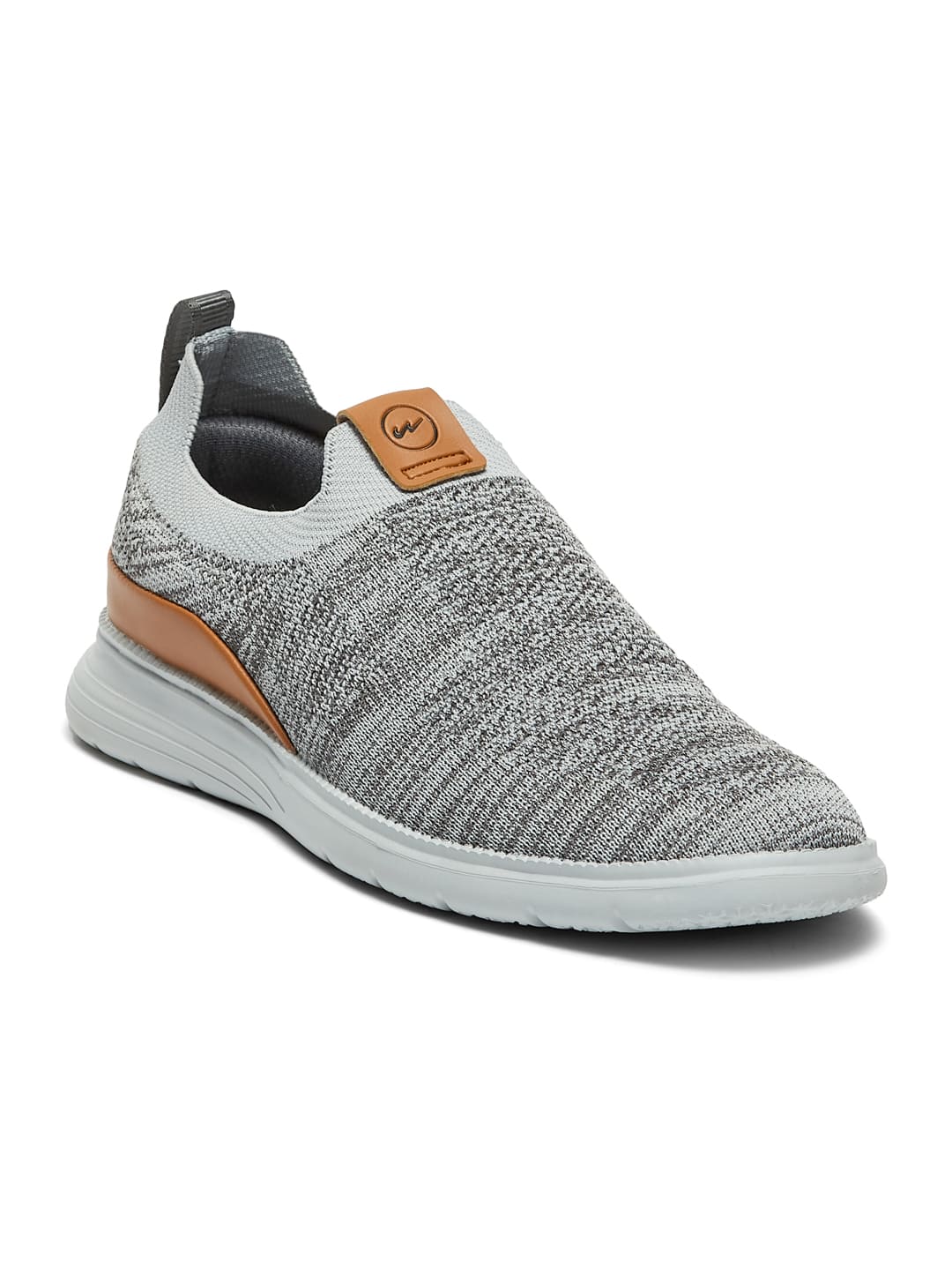 CHALK Grey Men's Walking Shoes - Image 2