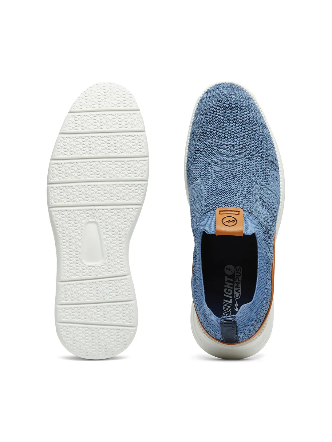 CHALK Blue Men's Walking Shoes - Image 4
