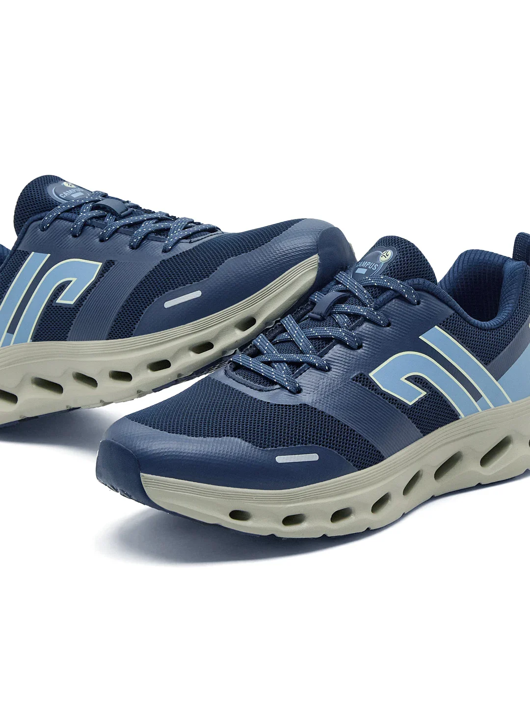 CHAZE Navy Men's Running Shoes - Image 7