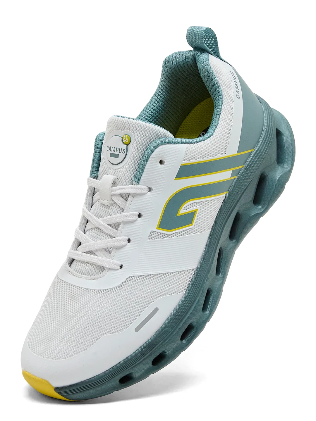 CHAZE White Men's Running Shoes - Image 3