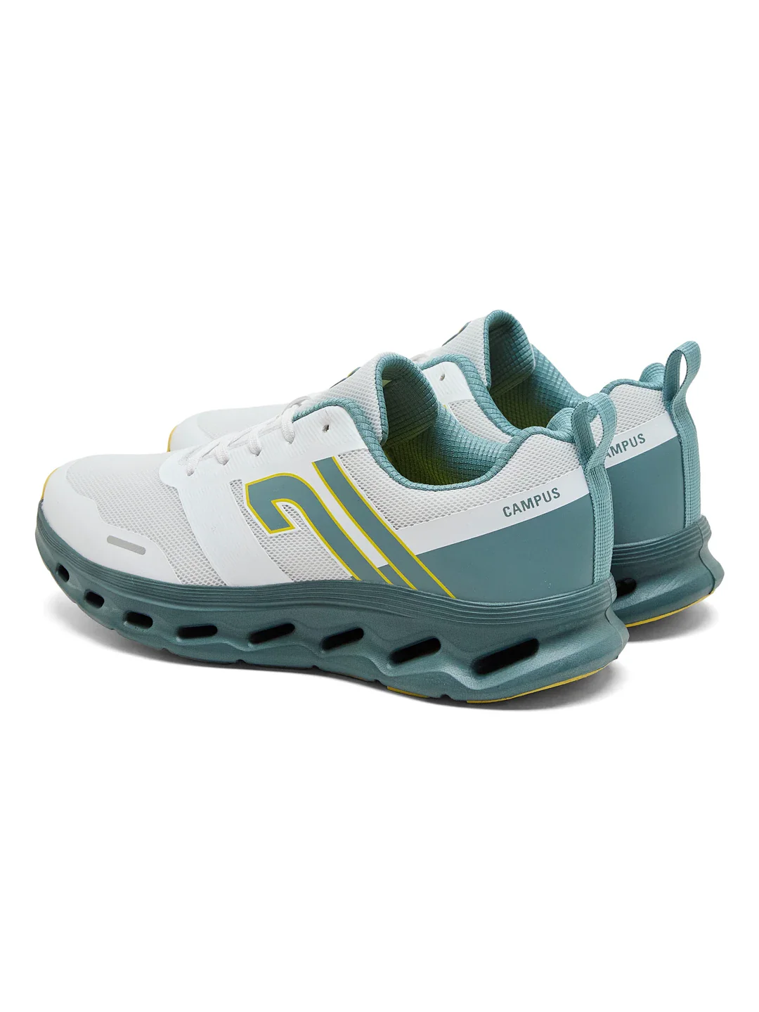 CHAZE White Men's Running Shoes - Image 5