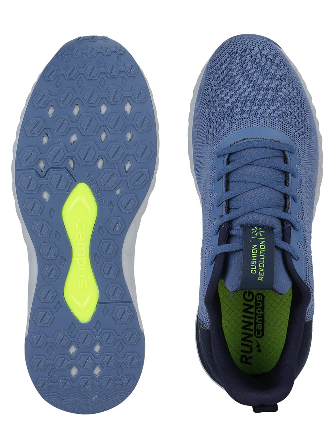 CHICAGO Blue Men's Running Shoes - Image 4