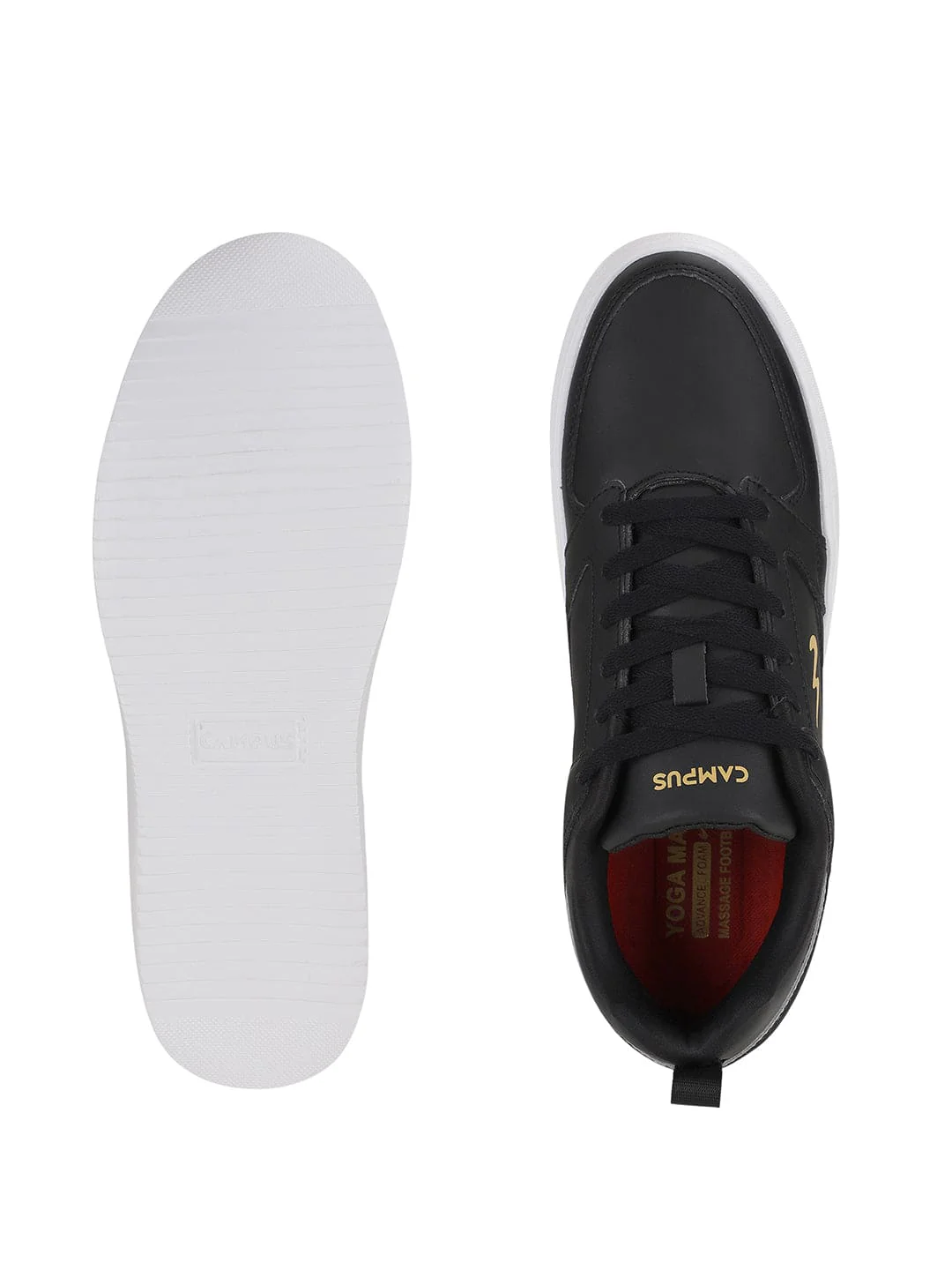 CHOCK Black Men's Sneakers - Image 4
