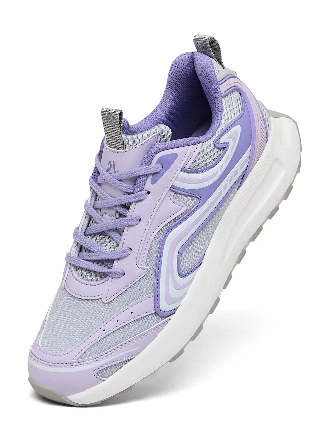 CHRONO Grey Women's Sneakers - Image 3