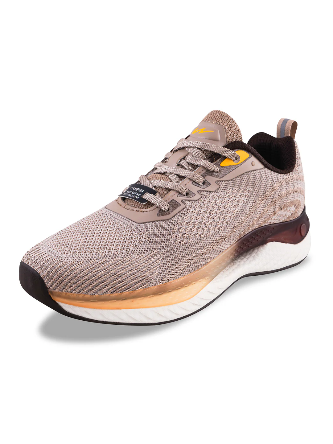 CIRCLE Beige Men's Sports Shoes - Image 6