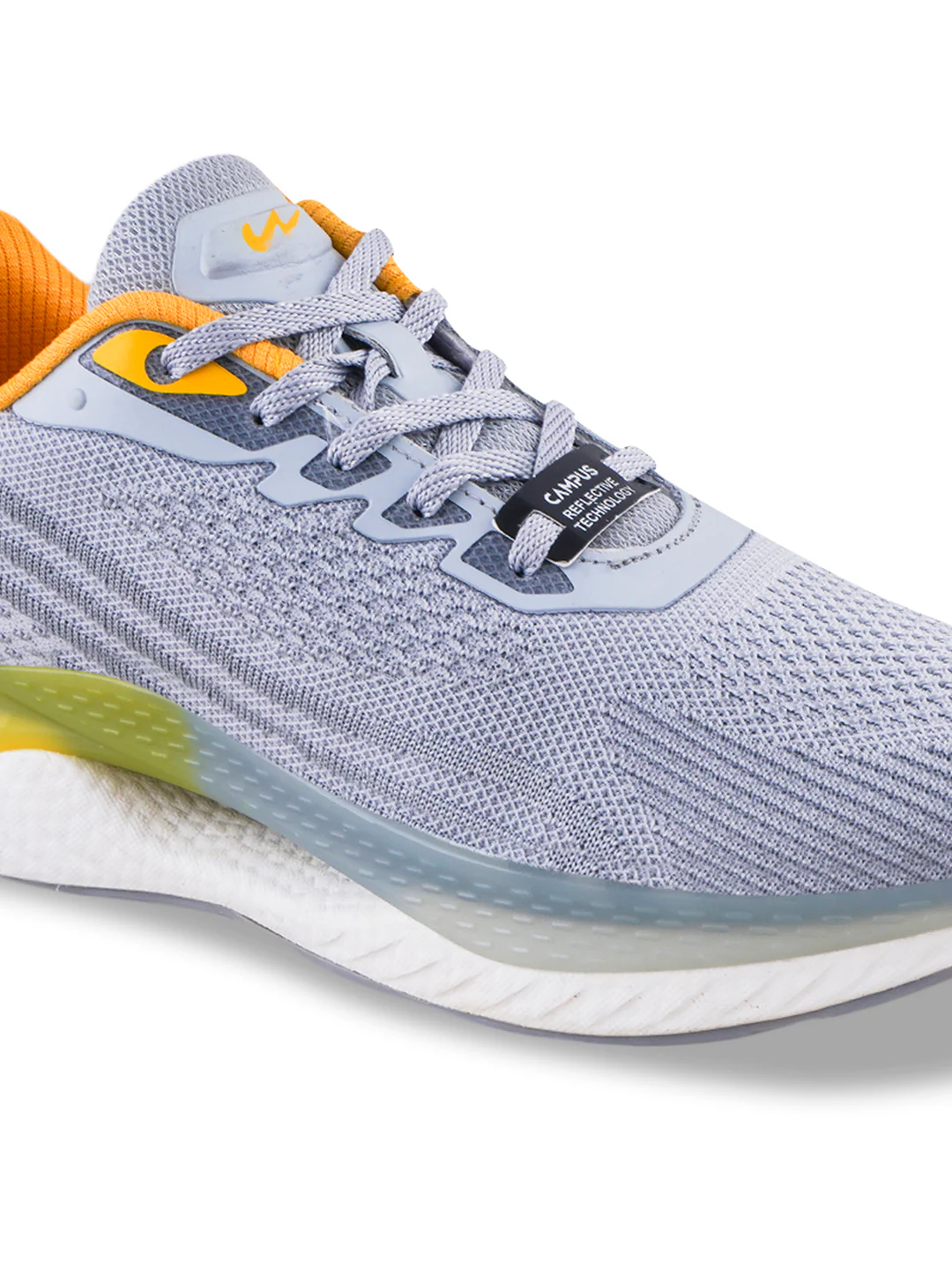 CIRCLE Grey Men's Sports Shoes - Image 4