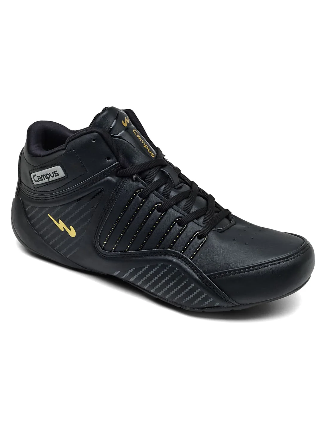 CITY-RIDE Black Men's Sneakers - Image 6