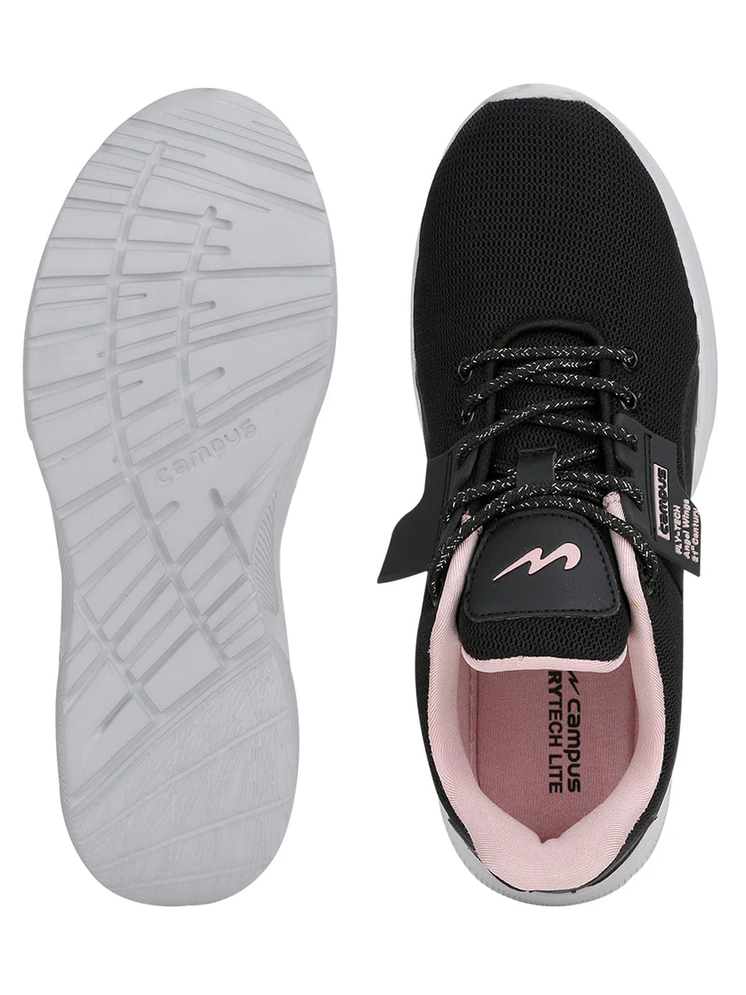 CLAIRE Black Women's Running Shoes - Image 5