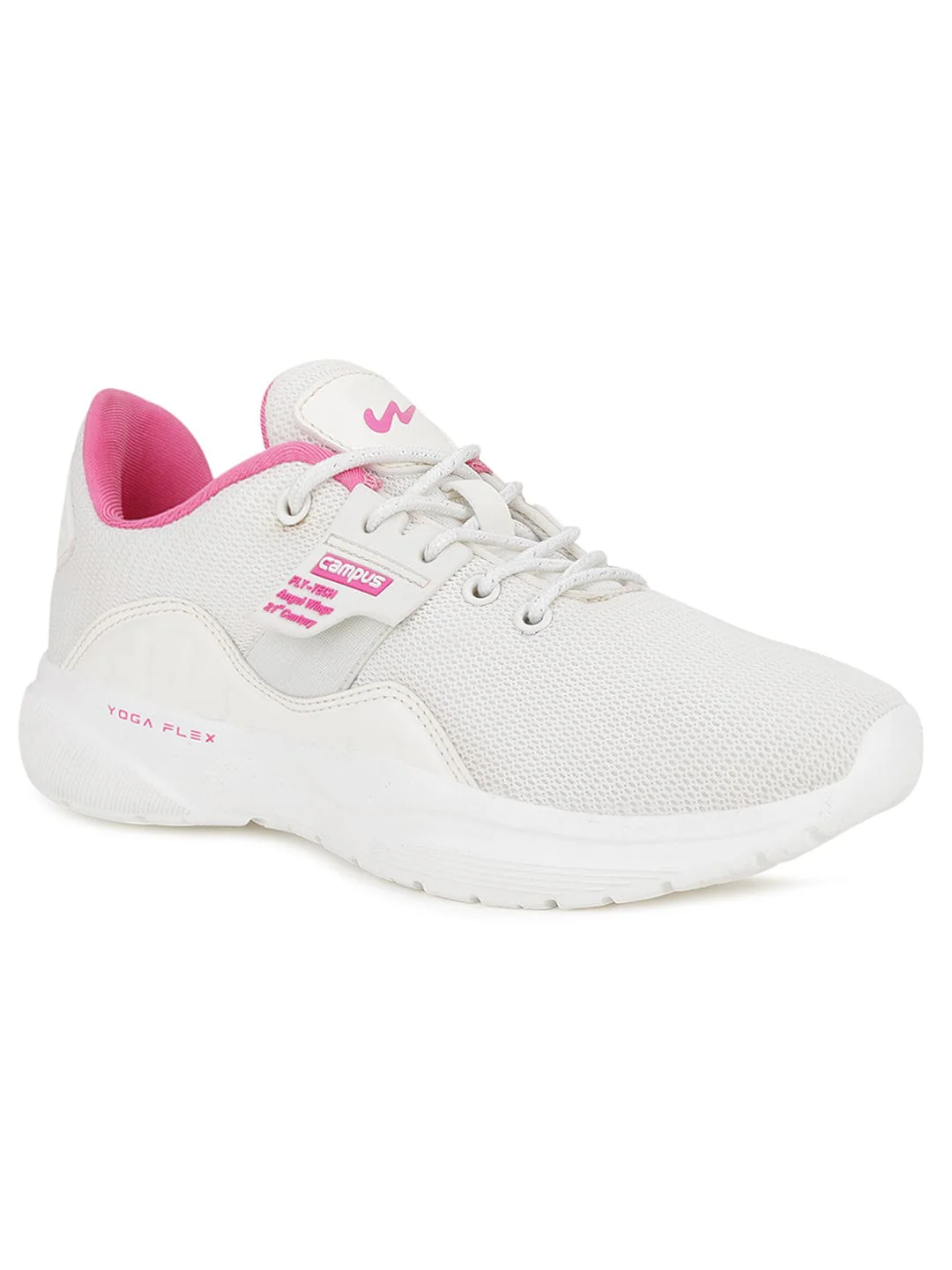 CLAIRE White Women's Running Shoes - Image 2