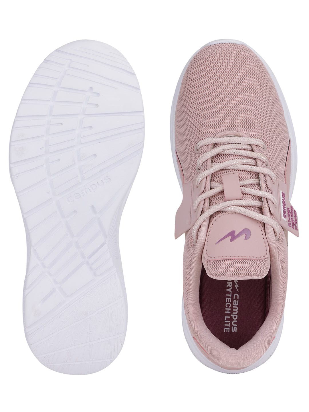 CLAIRE Peach Women's Running Shoes - Image 5