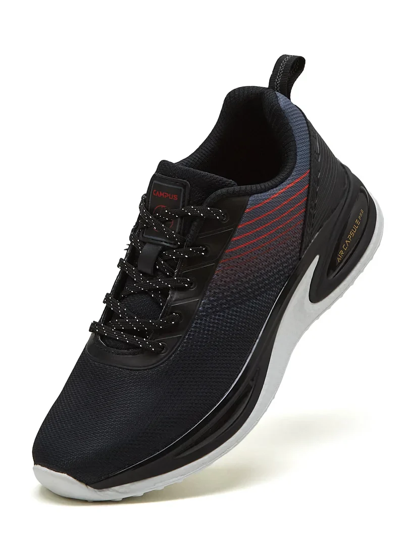 CLASH Black Men's Running Shoes - Image 3
