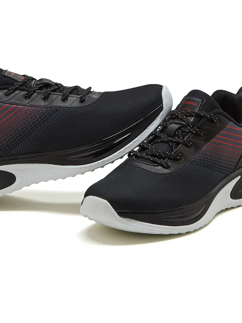 CLASH Black Men's Running Shoes - Image 7