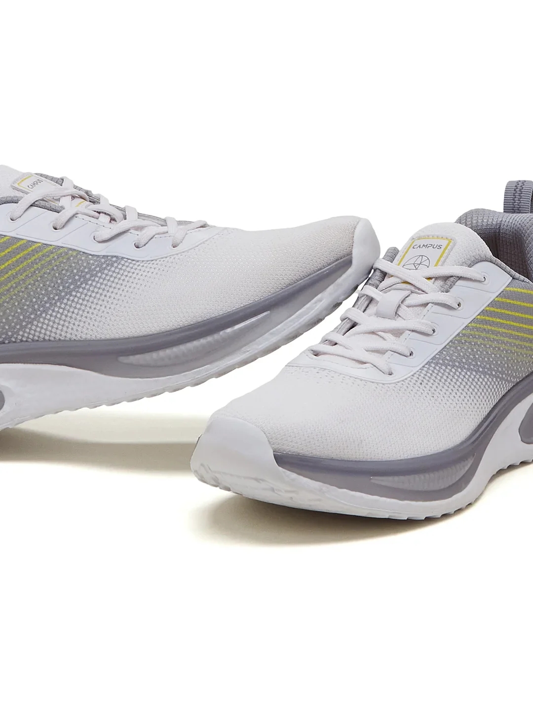 CLASH White Men's Running Shoes - Image 6