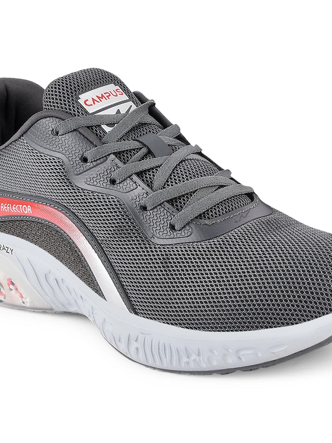 CLAY Grey Men's Running Shoes - Image 5