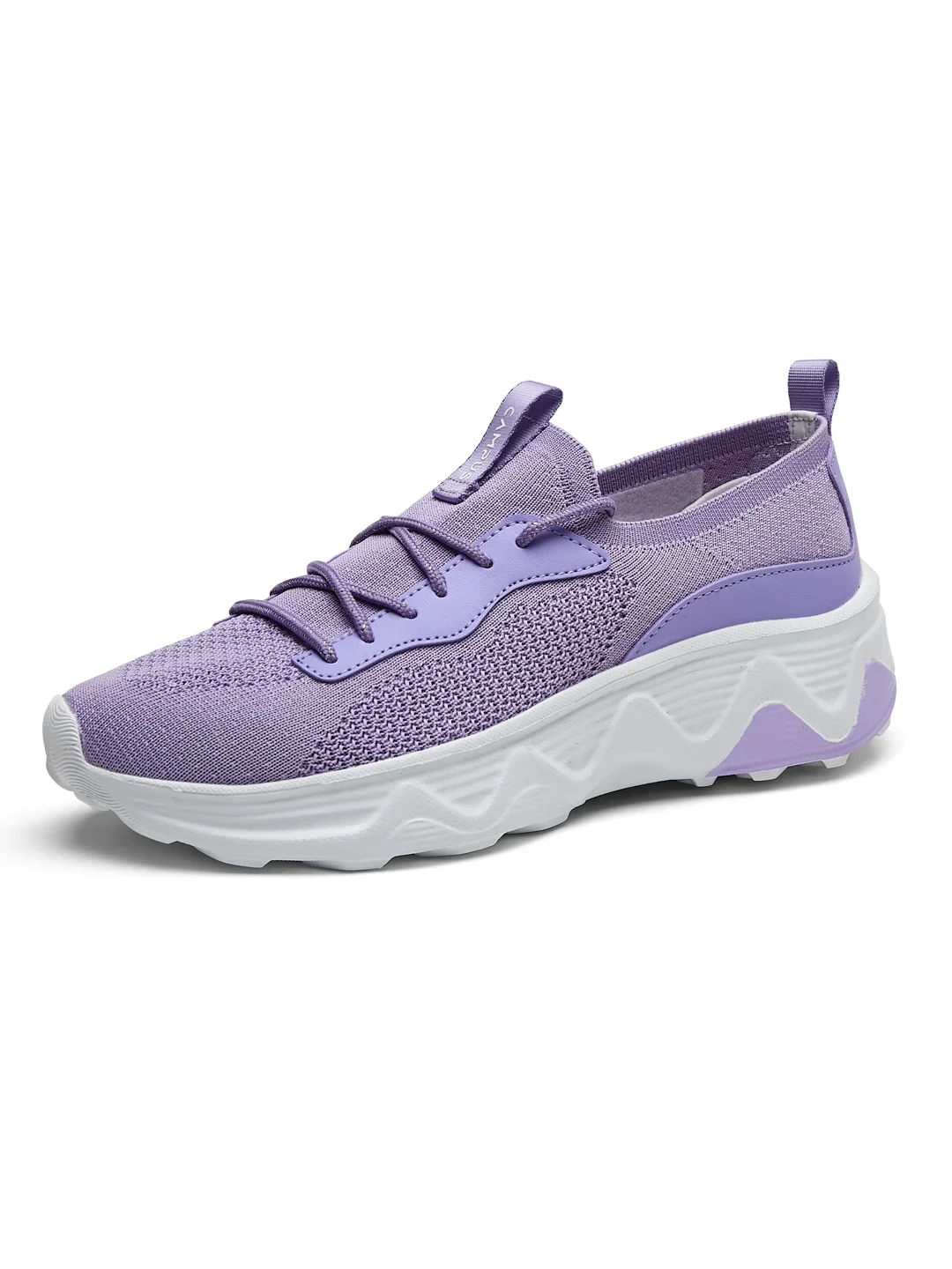 CLEAT Purple Women's Walking Shoes - Image 6