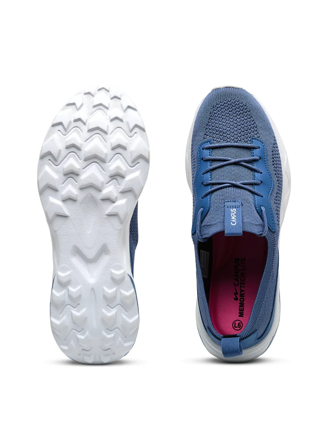 CLEAT Blue Women's Walking Shoes - Image 5