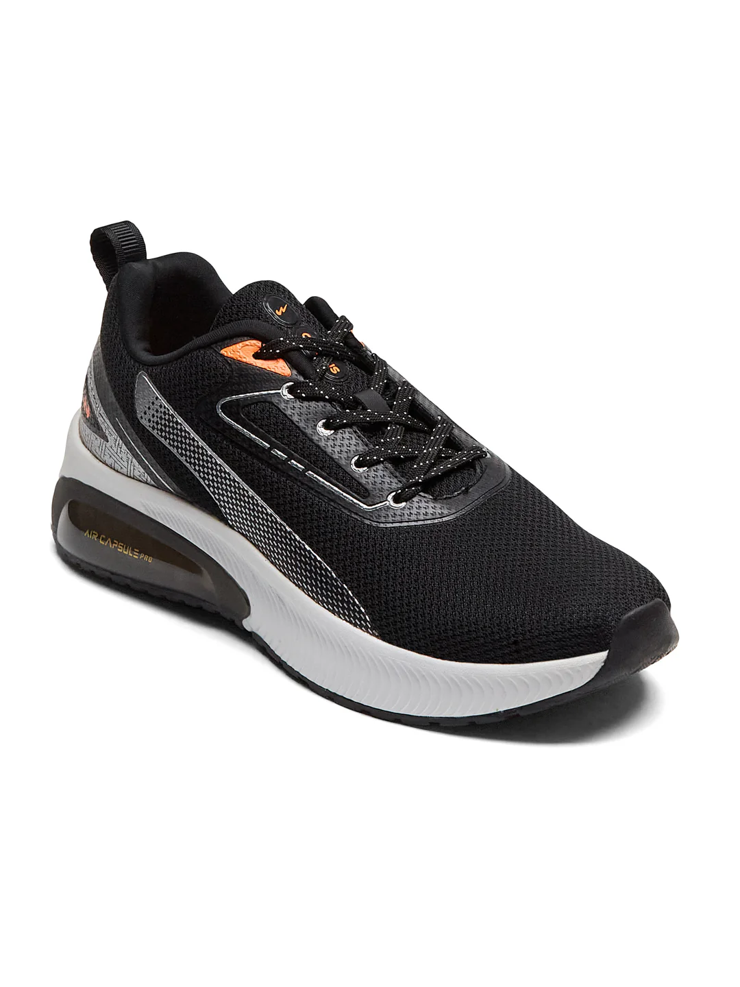 CLIQUE Black Men's Running Shoes - Image 2