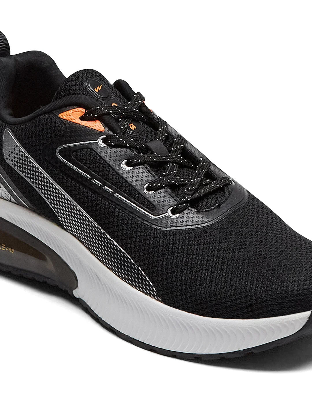 CLIQUE Black Men's Running Shoes - Image 6