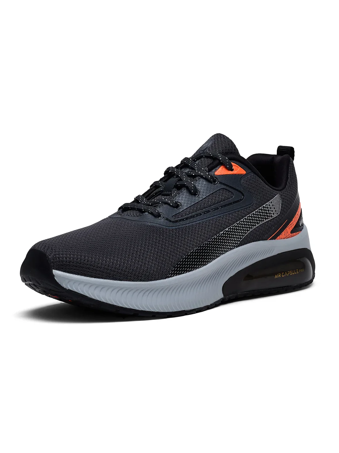 CLIQUE Grey Men's Running Shoes - Image 5