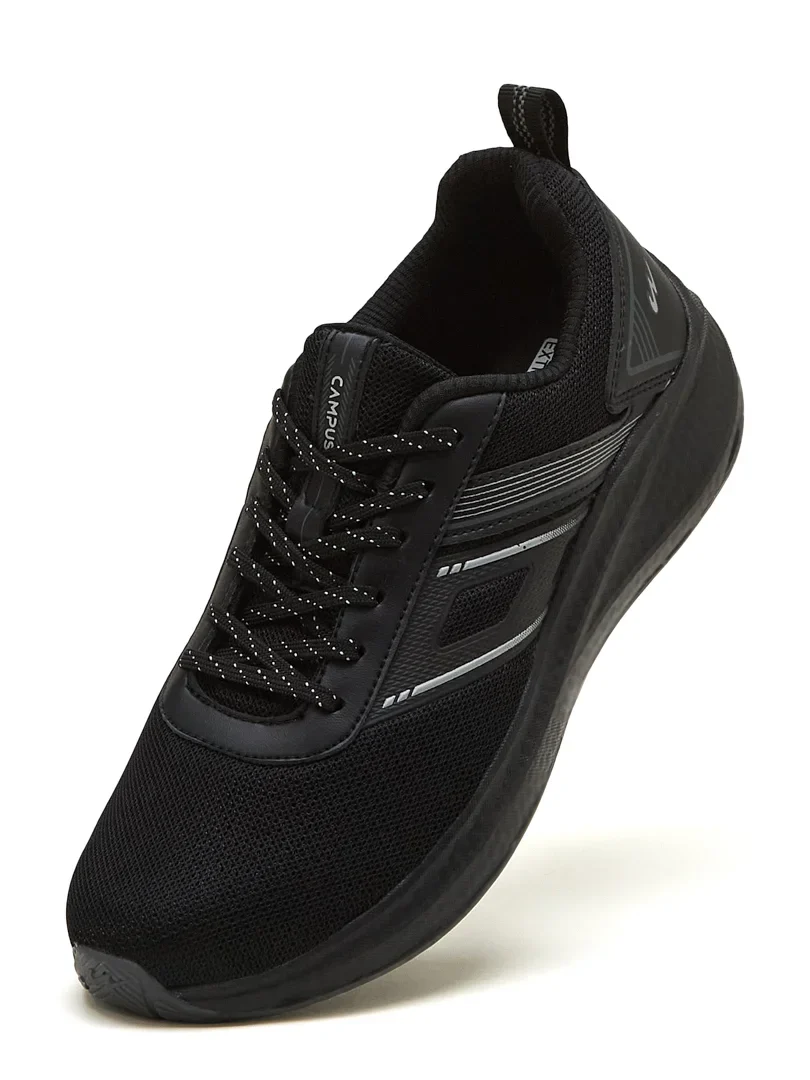 COAST Black Men's Running Shoes - Image 3