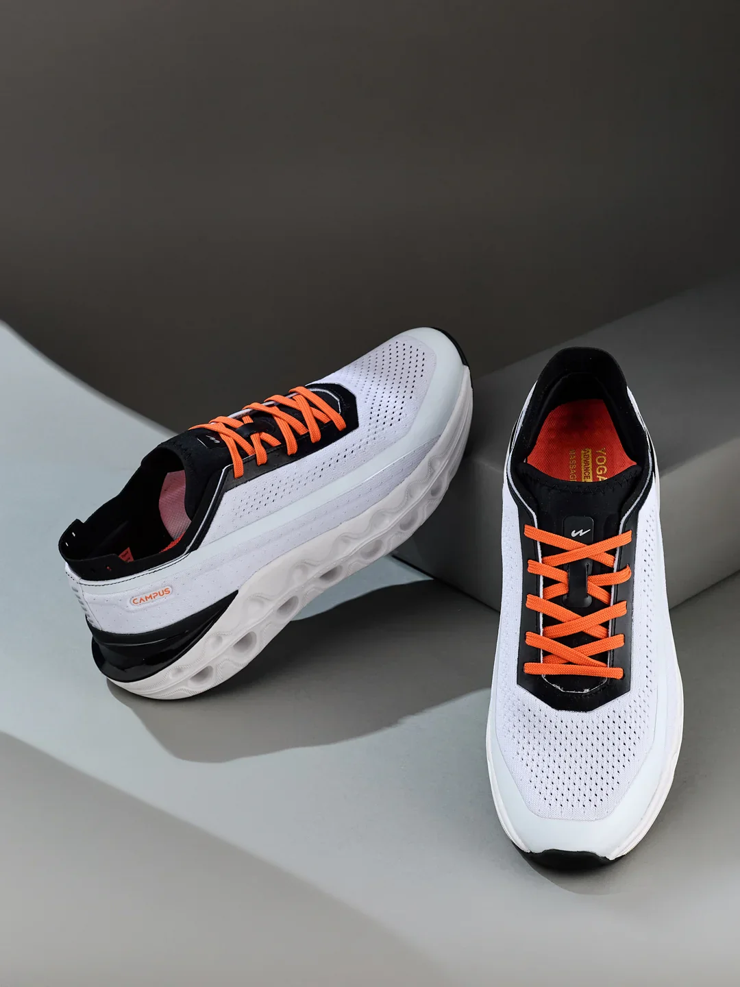 COIL PRO White Men's Running Shoes