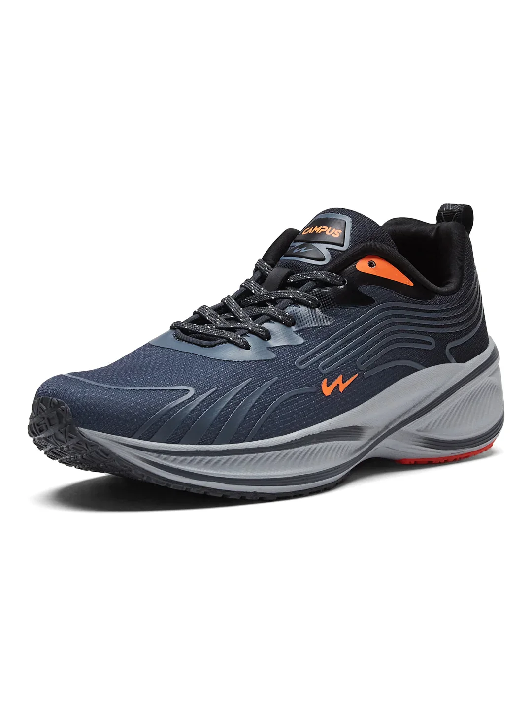 COLLAB Grey Men's Running Shoes - Image 6