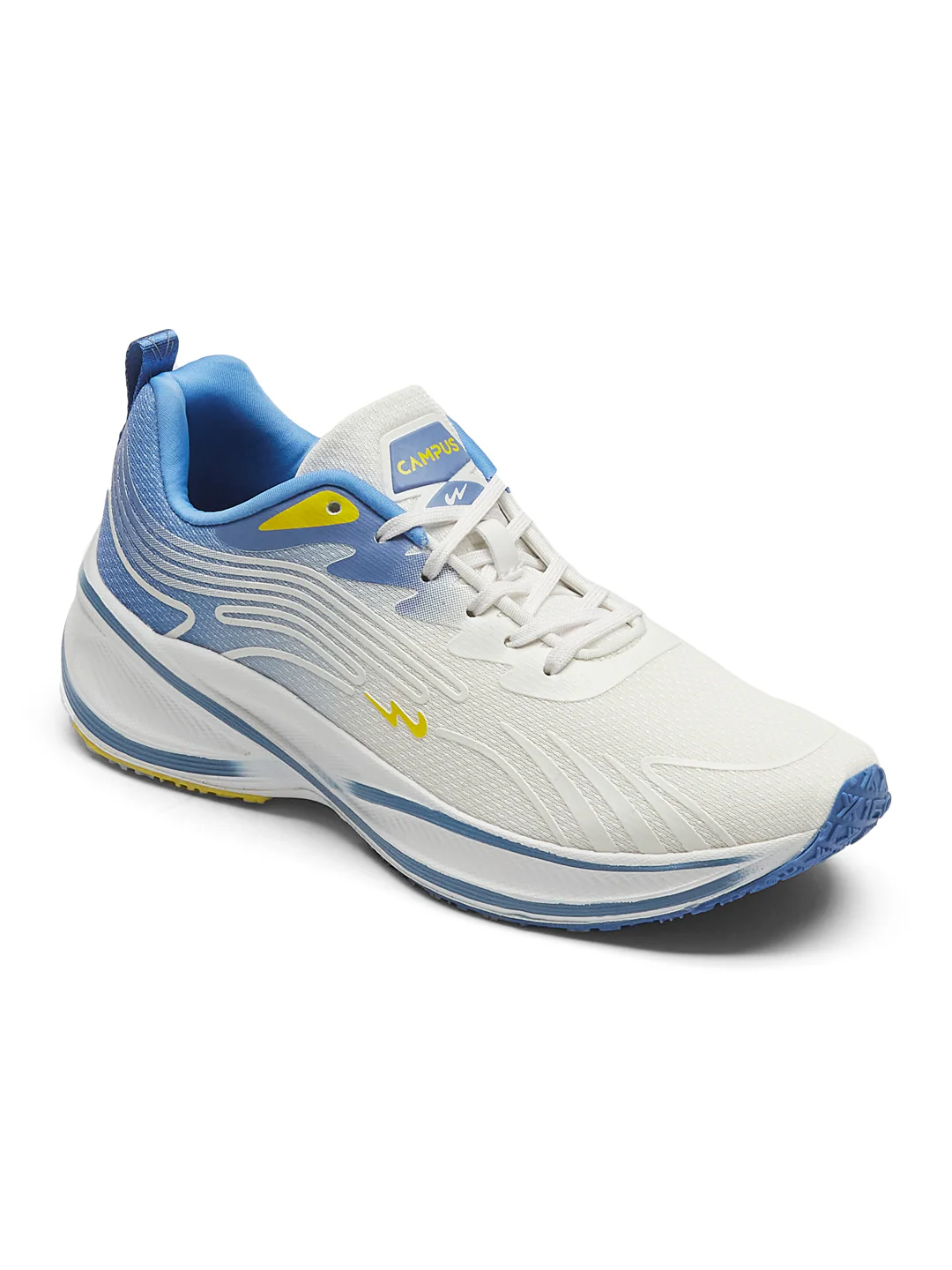 COLLAB White Men's Running Shoes - Image 3