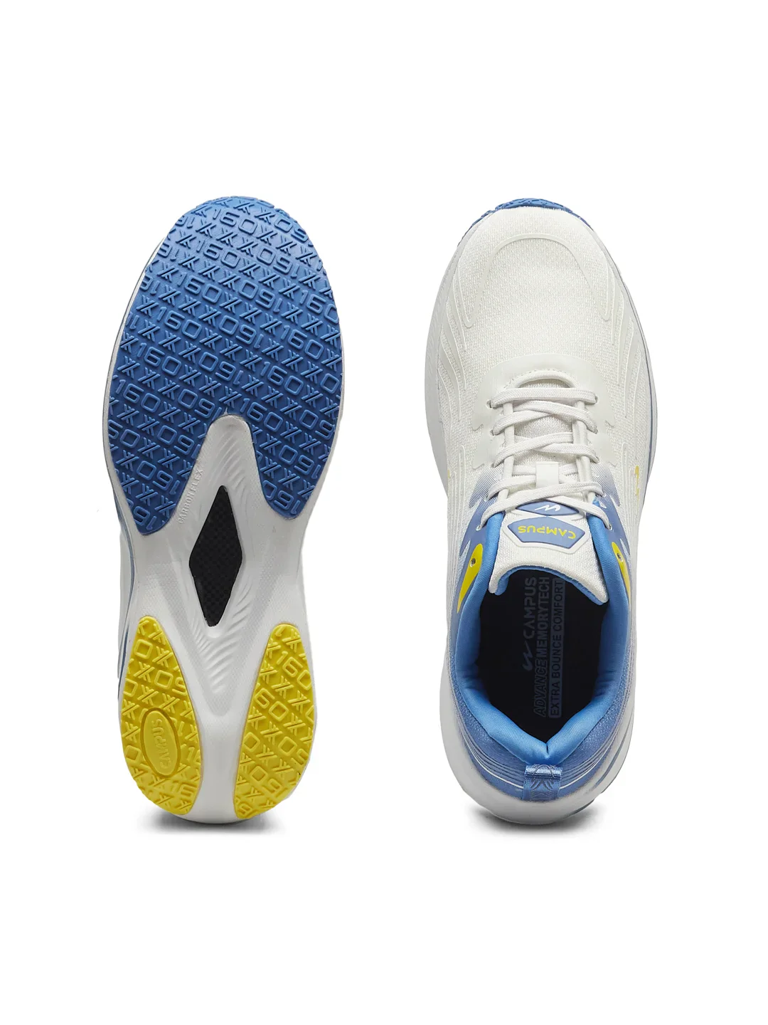 COLLAB White Men's Running Shoes - Image 5