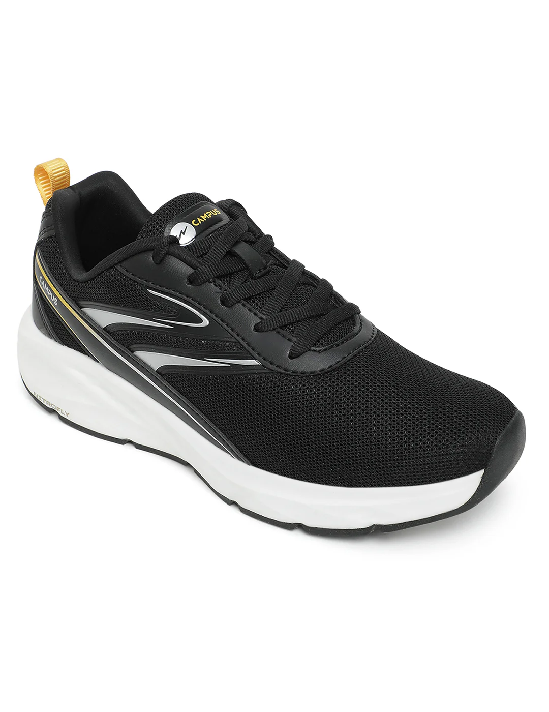 CONOR Black Men's Running Shoes - Image 3