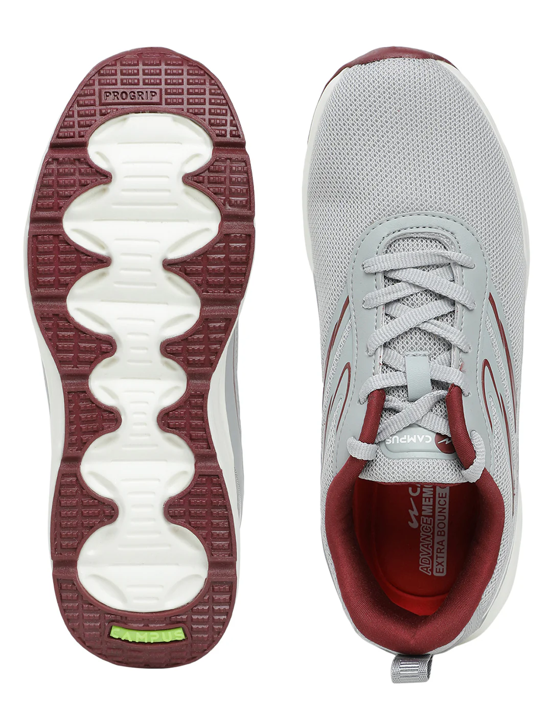 CONOR Grey Men's Sports Shoes - Image 5