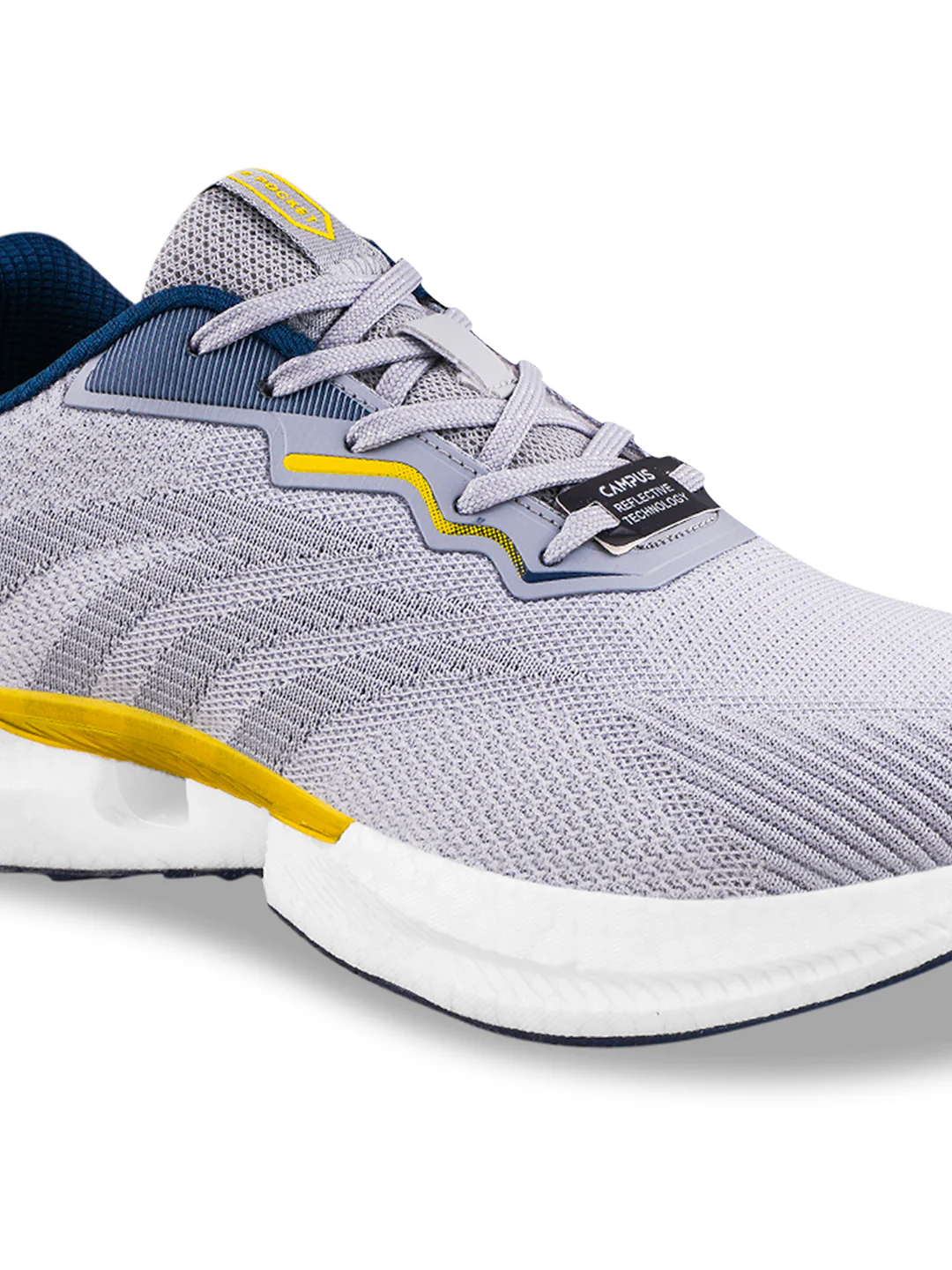 CORA Grey Men's Running Shoes - Image 4