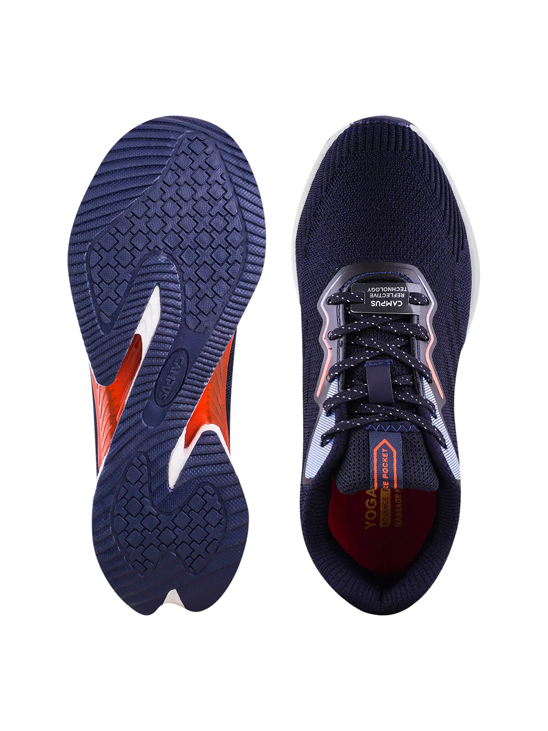CORA Navy Men's Running Shoes - Image 5