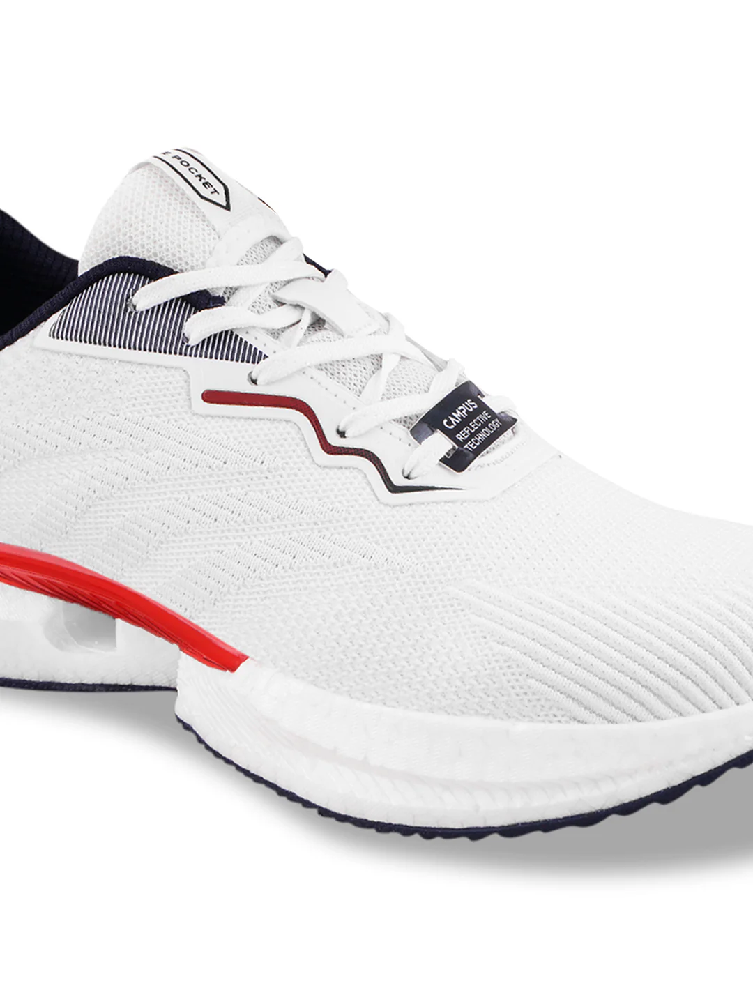 CORA White Men's Running Shoes - Image 4