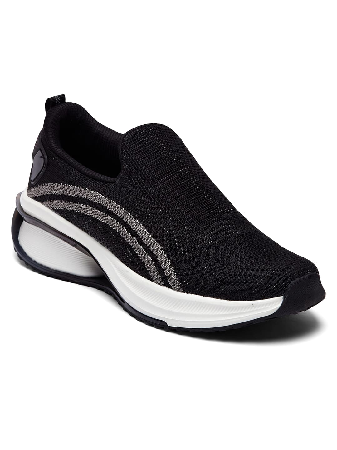 COVERT Black Men's Walking Shoes - Image 2