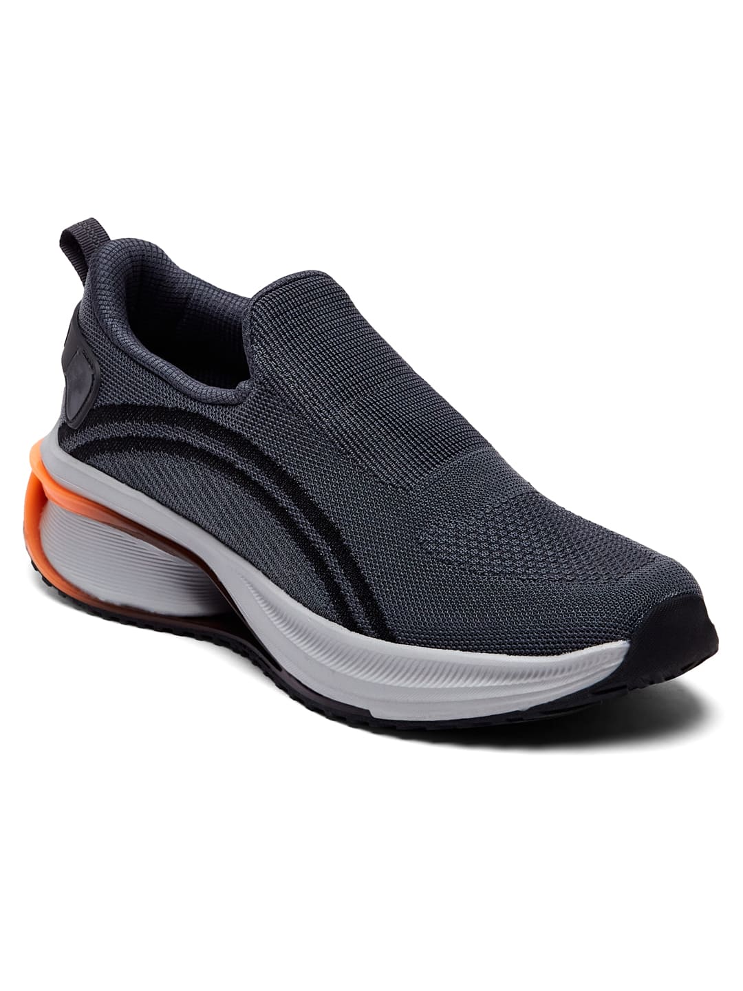 COVERT Grey Men's Walking Shoes - Image 3