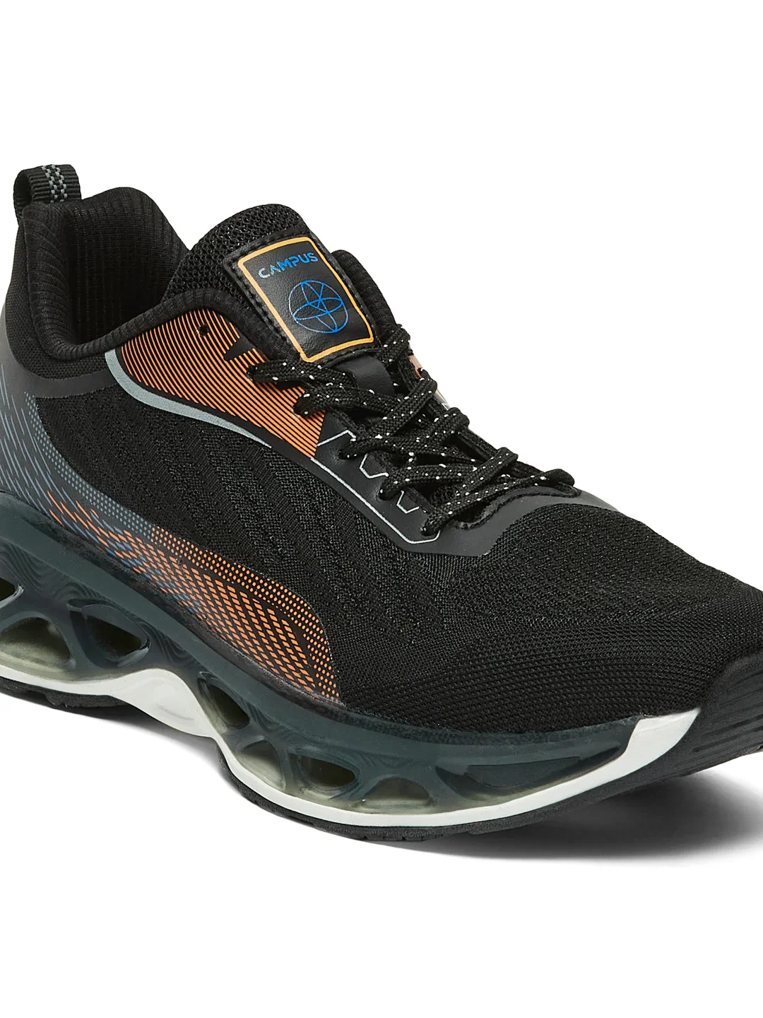 CRASH Black Men's Running Shoes - Image 7