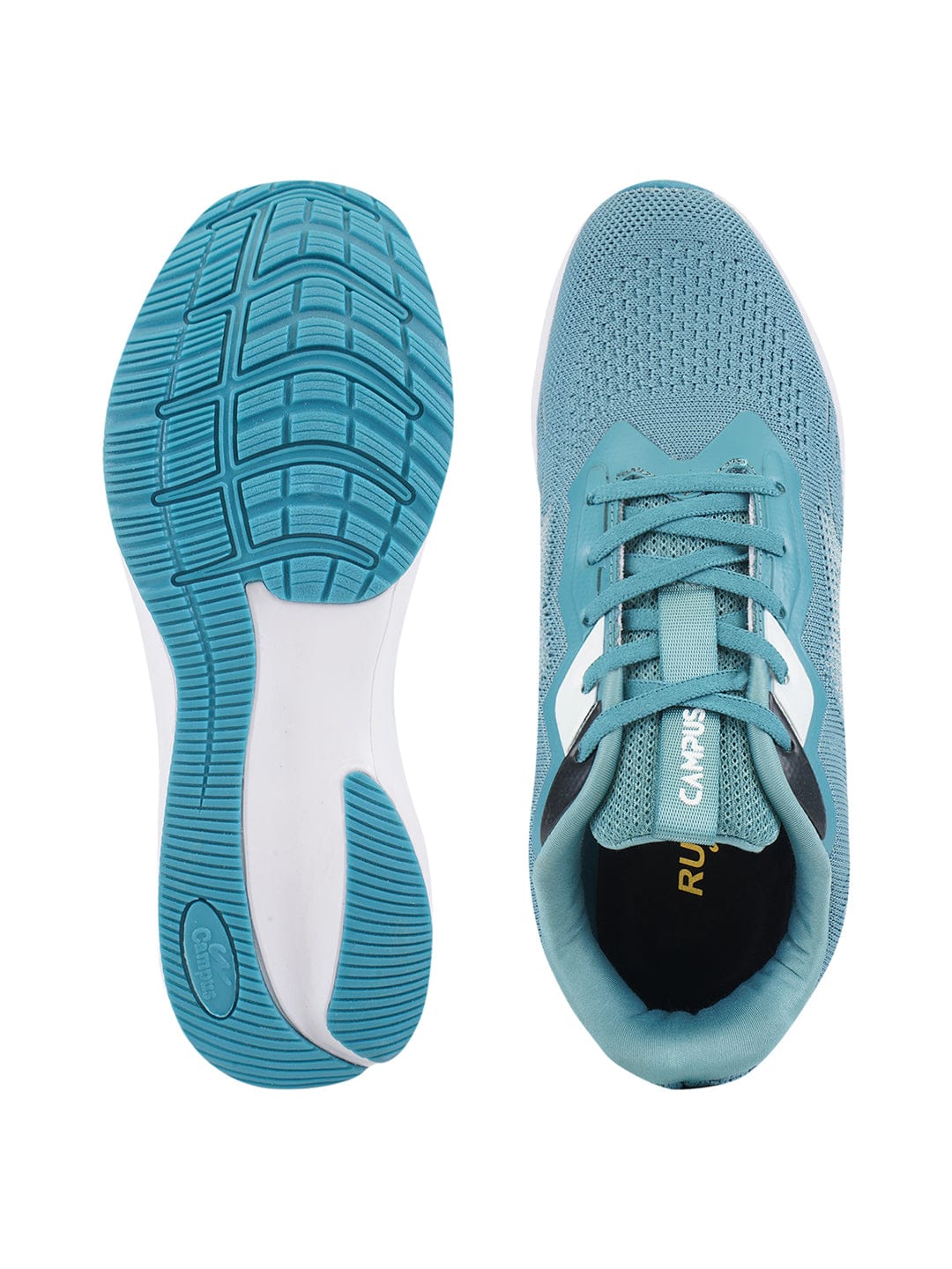 CRAYON Green Men's Running Shoes - Image 4
