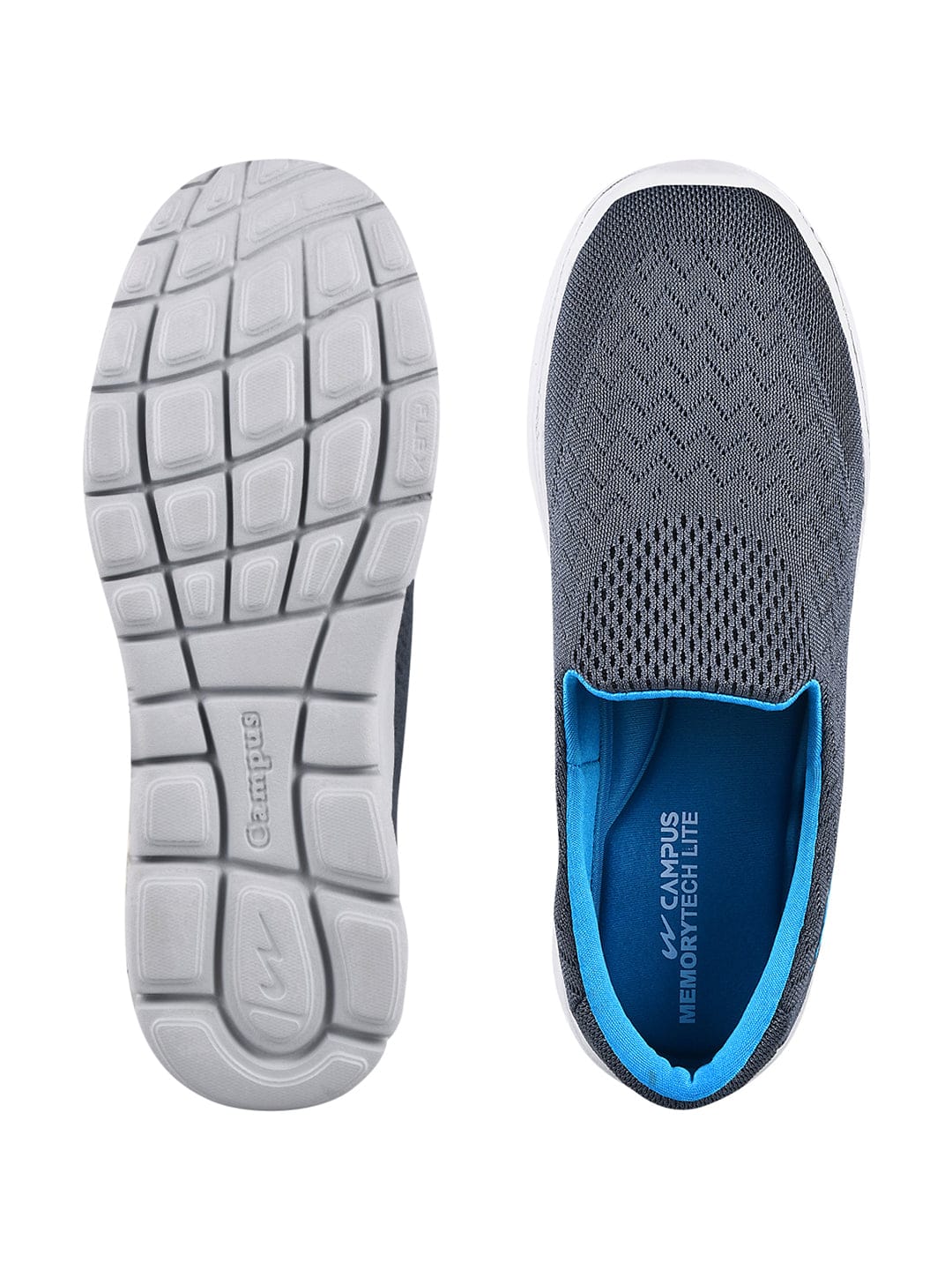 CROWN NEW Grey Women's Casual Shoes - Image 5