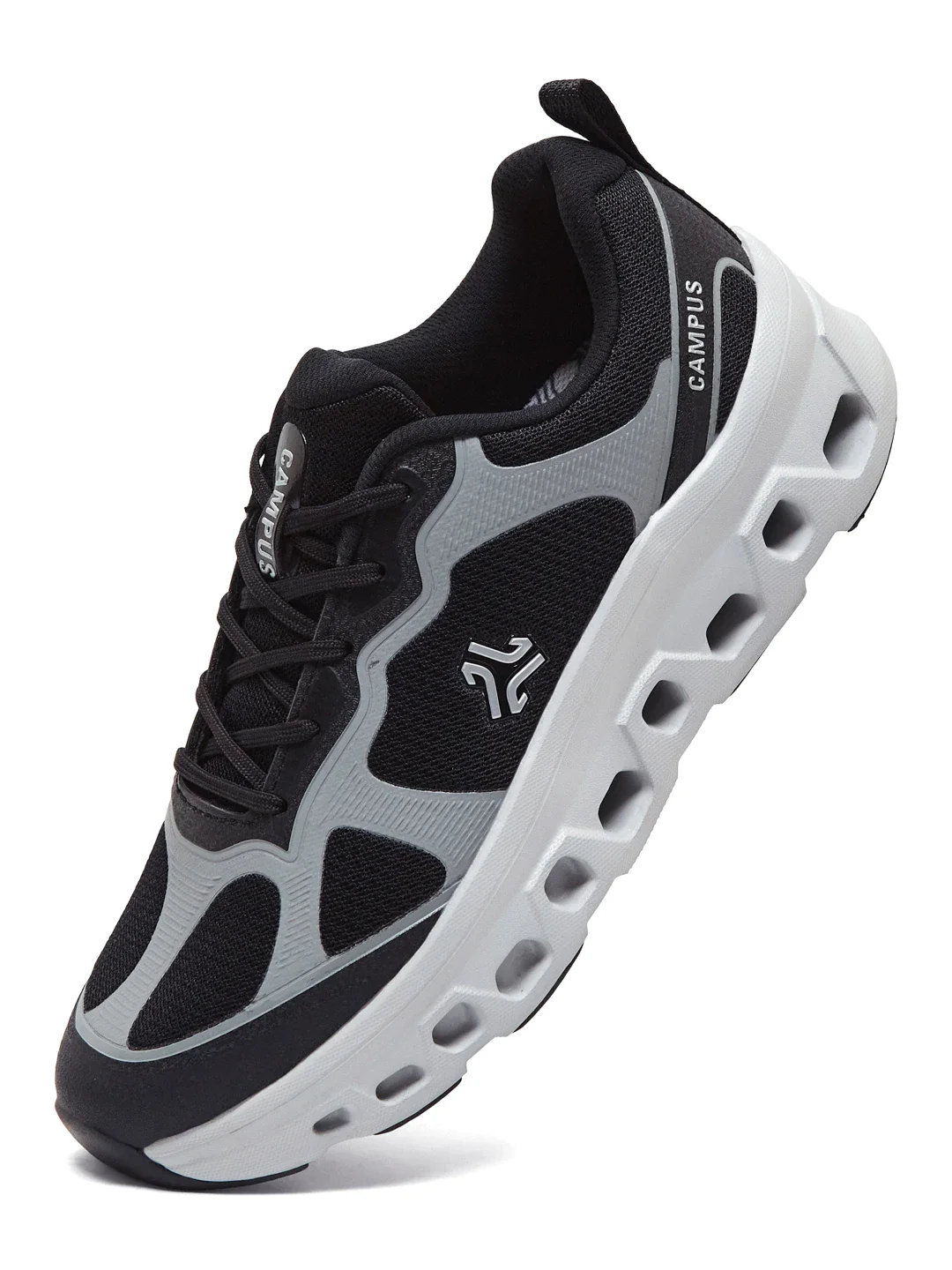 CRUNK Black Men's Running Shoes - Image 3