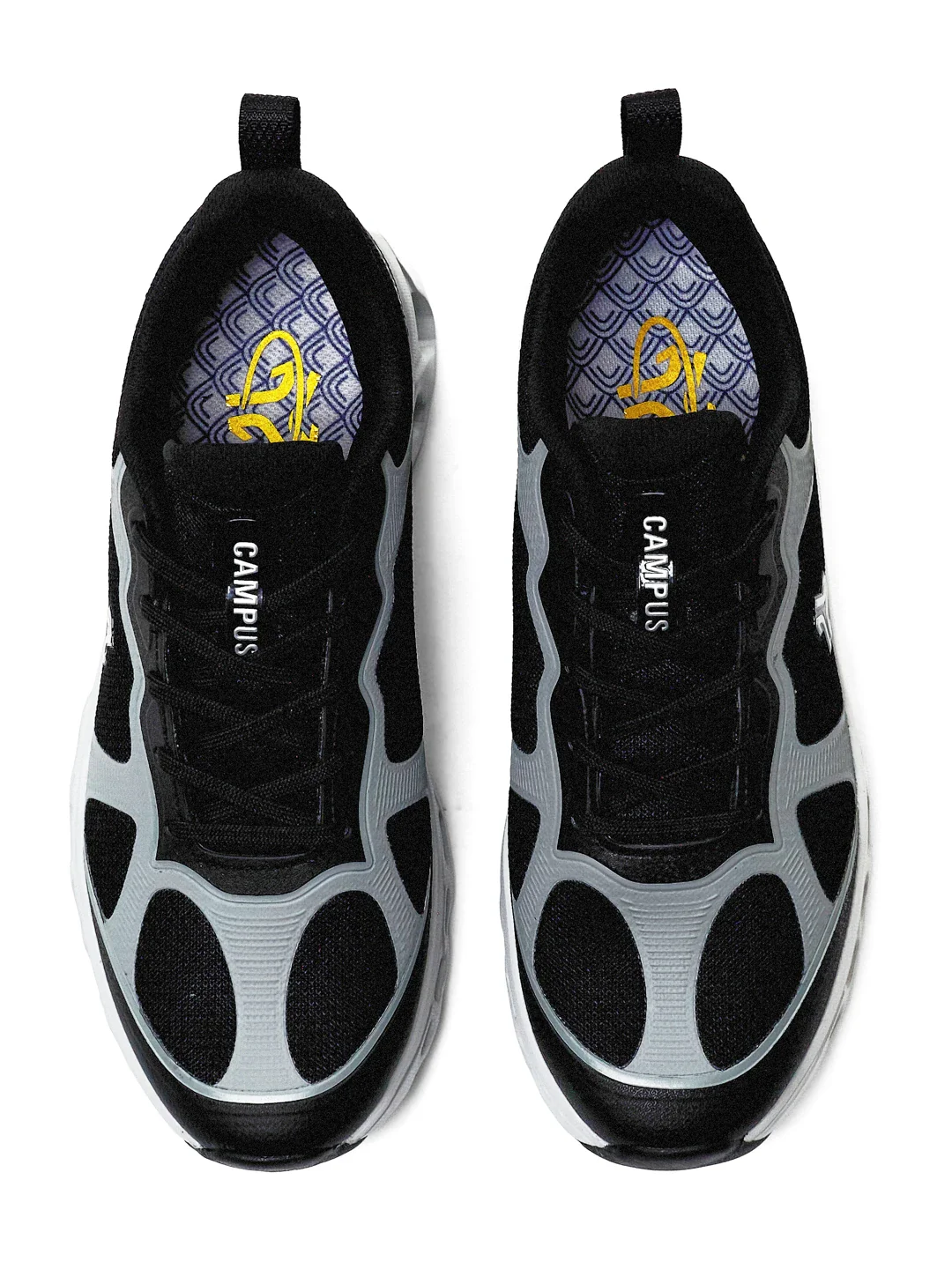 CRUNK Black Men's Running Shoes - Image 6