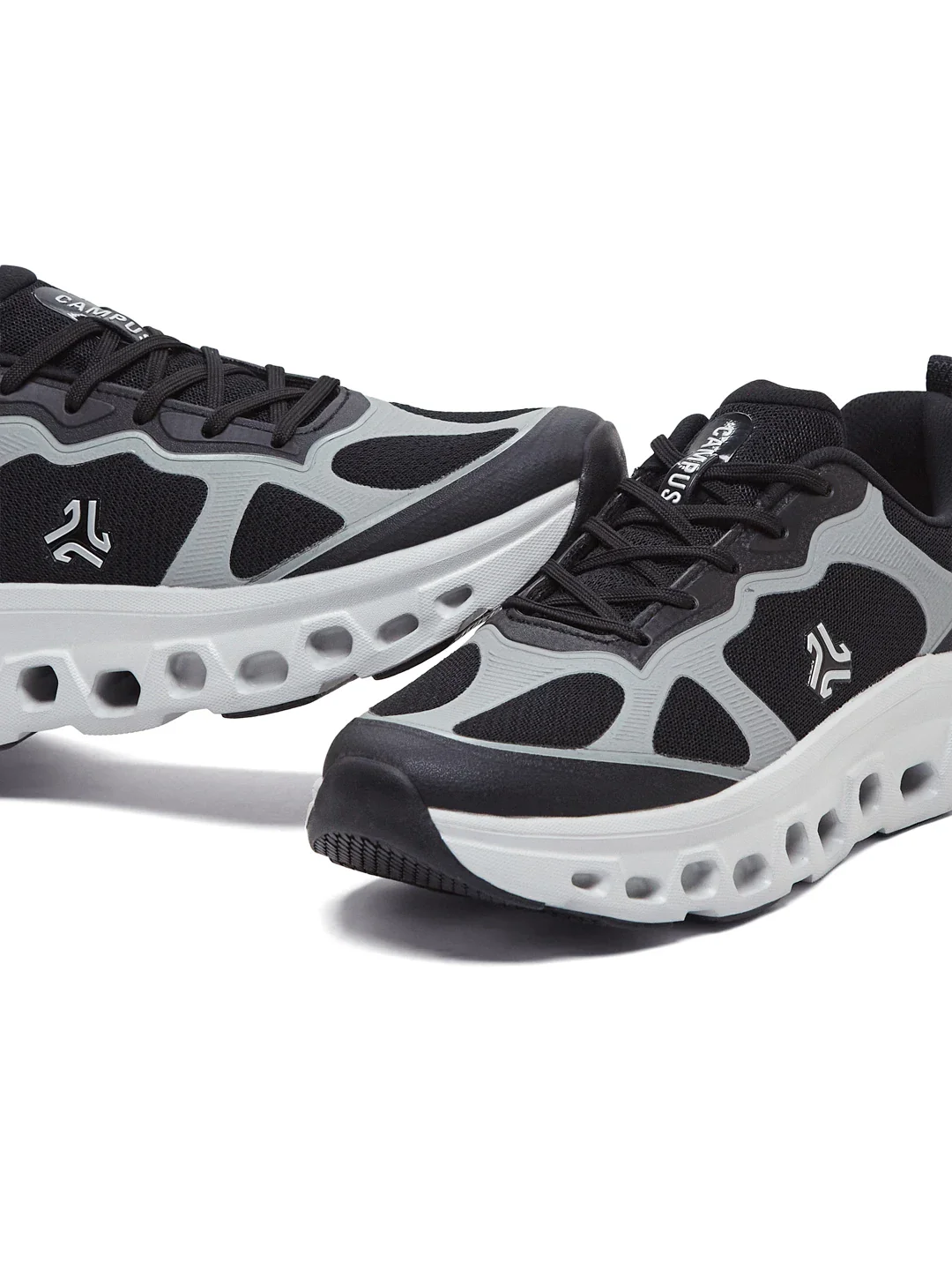 CRUNK Black Men's Running Shoes - Image 7