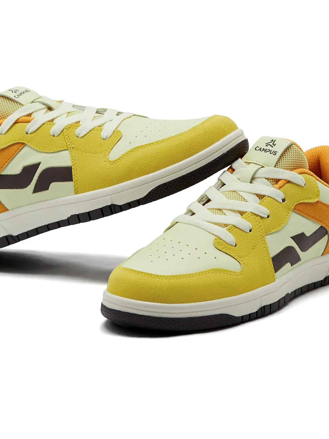CRUVO Yellow Men's Sneakers - Image 7