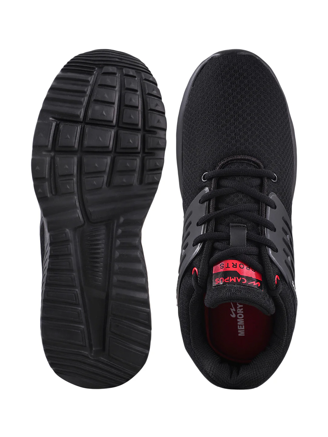 CRYSTA PRO Black Men's Running Shoes - Image 5